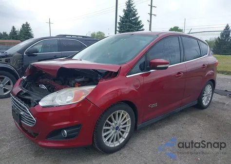 2014 Ford C-Max Energi Sel из США, поврежденный, VIN 1FADP5CU3EL511853